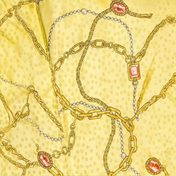 Kobo Santana Silk Floral Print Drapes Faux Wrap Long Sleeve Mini Dress Medium - Picture 10 of 10